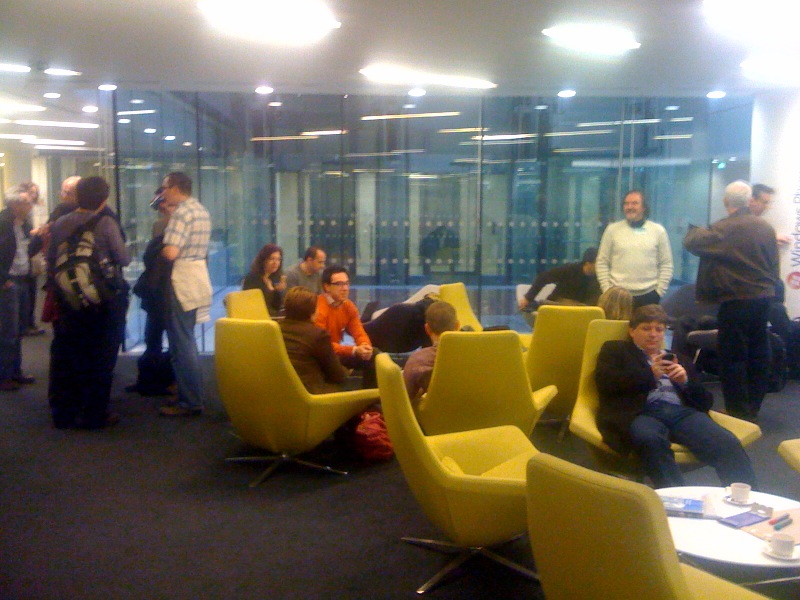 govcamp people waiting before it starts