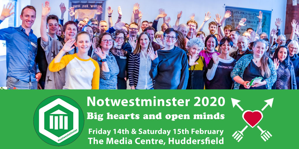 Poster for Notwestminster 2020